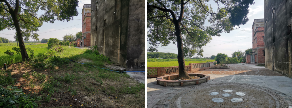 儒东龙安村四小园建设前后对比.png