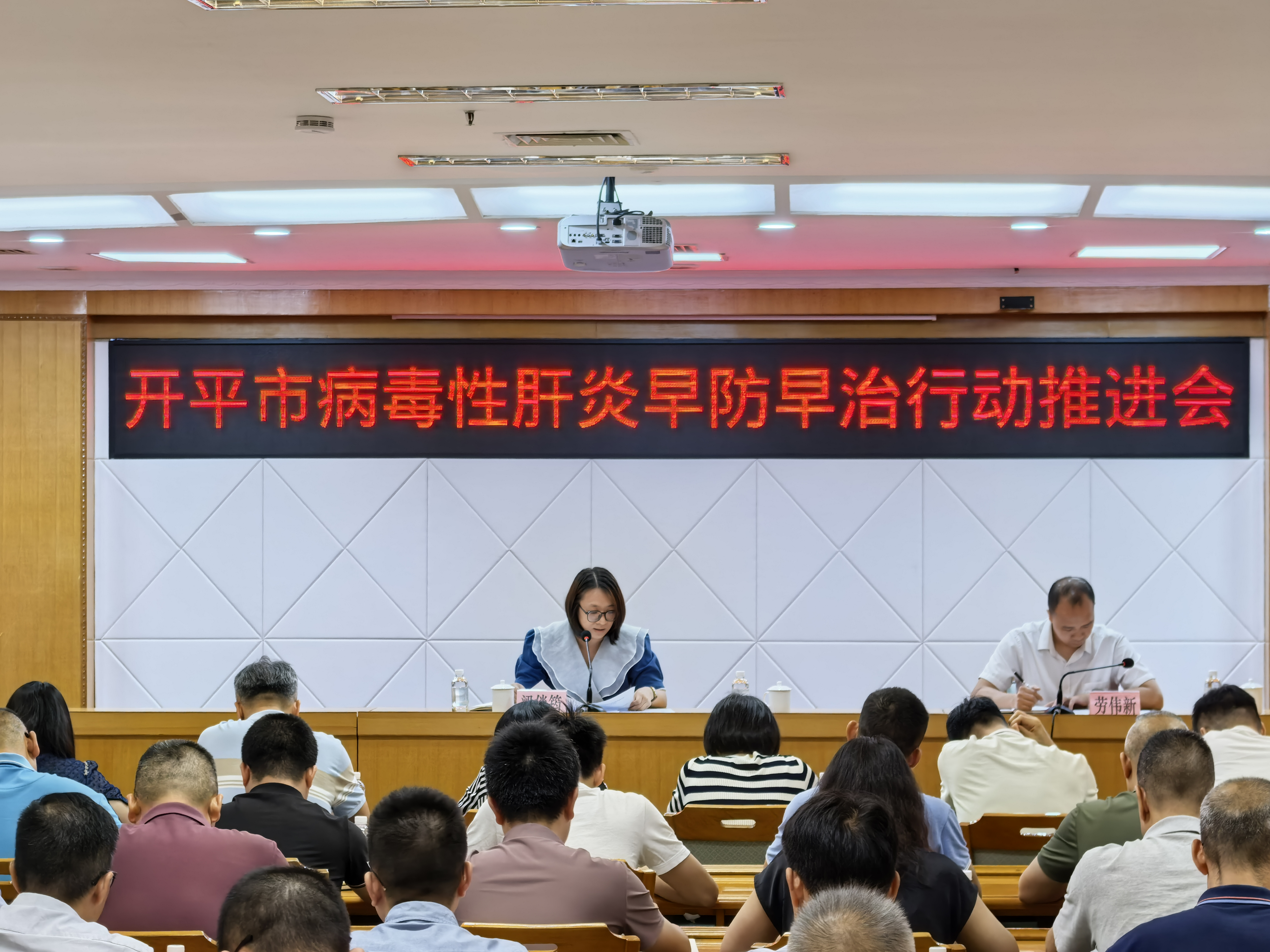 开平市召开全市病毒性肝炎早防早治行动推进会